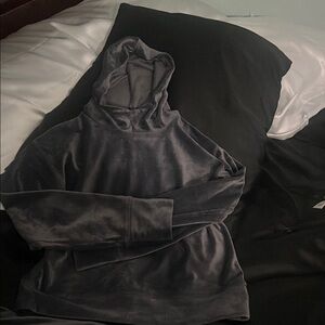 Girls matching Gray Hoodie and pants